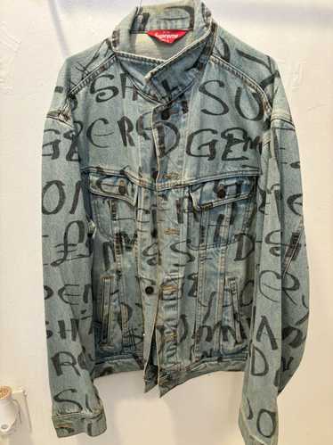 Supreme Supreme Lee scratch perry denim jacket