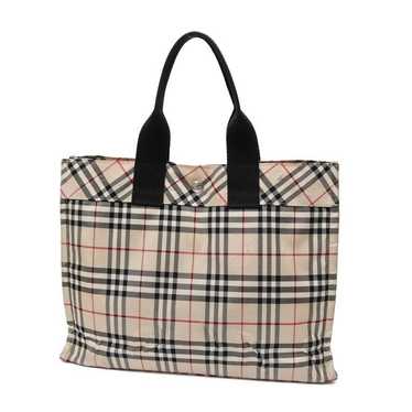 Burberry Nova Check Blue Label Handbag Tote BURBER