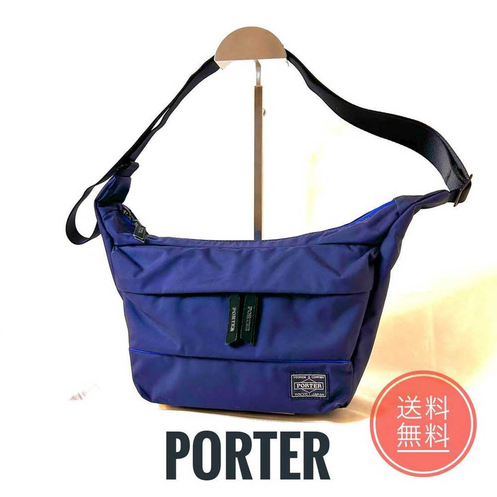 [Very Popular] PORTER Girl Shoulder Bag Moose Navy - image 1