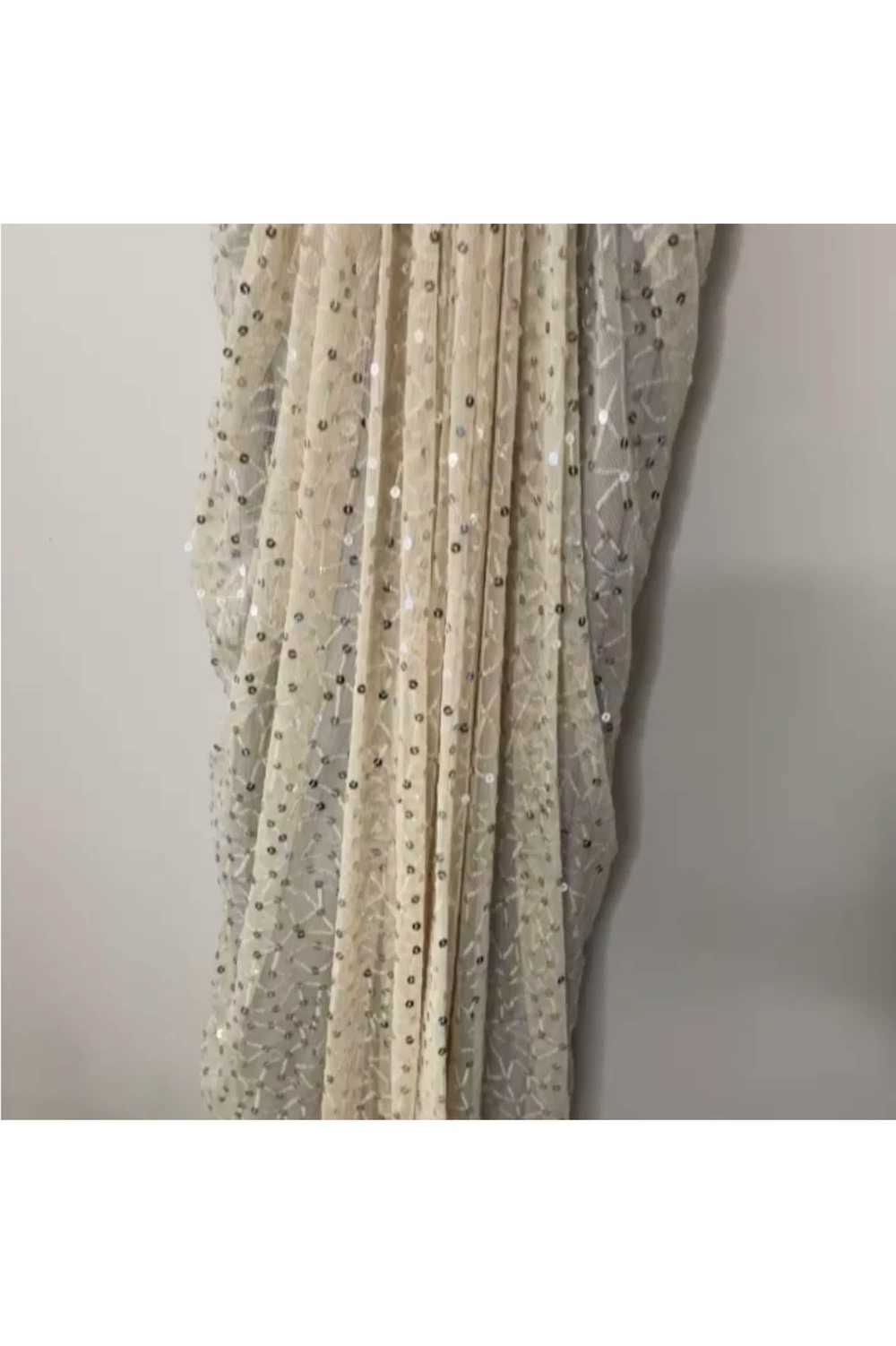 Tadashi Shoji Tadashi Shoji  Sequin Gown -Gathere… - image 8