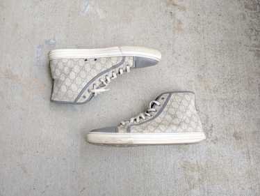 Gucci × Rare Gucci Monogram Sneakers 12.5 Canvas … - image 1