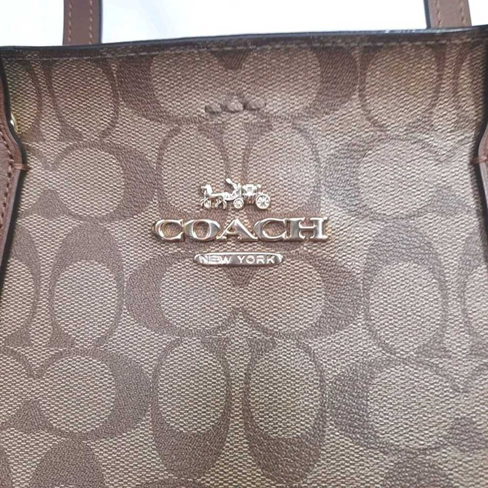 Coach Avenue Carryall Bag Signature Coated Canvas… - image 2