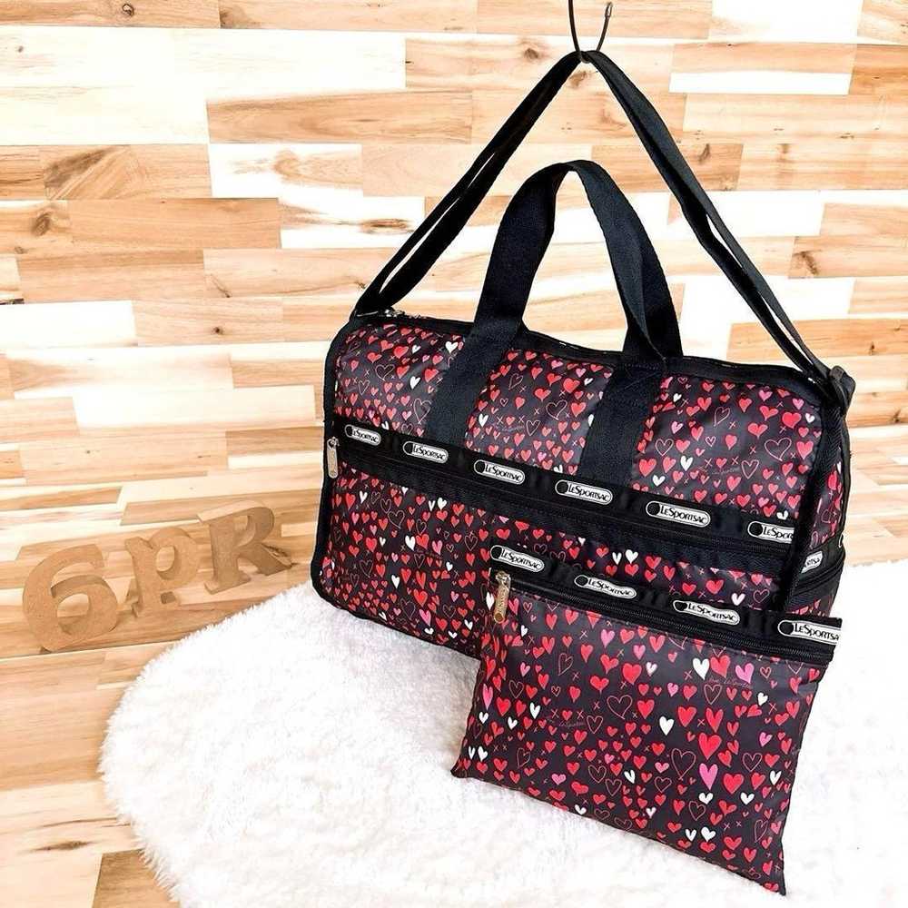 【LeSportsac】Heart Lovely Pattern Shoulder Bag wit… - image 11