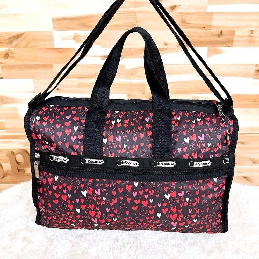 【LeSportsac】Heart Lovely Pattern Shoulder Bag wit… - image 4