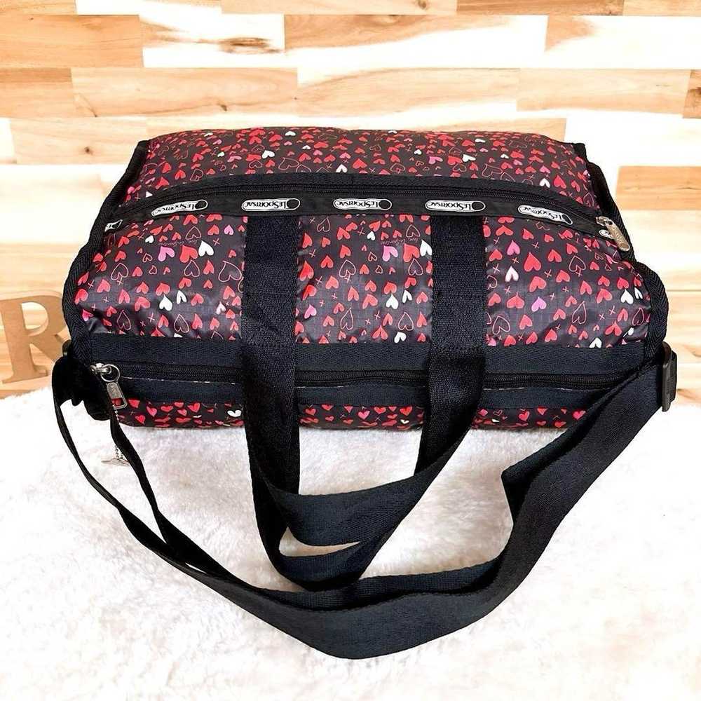 【LeSportsac】Heart Lovely Pattern Shoulder Bag wit… - image 7