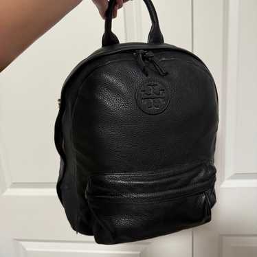 Tory Burch Thea Pebbled Leather Backpack