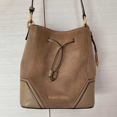 Michael Kors Suede Shoulder Bag