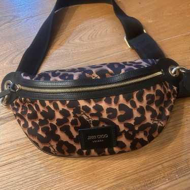 Authentic Nylon Leopard Candice Belt Bag/ bum bag