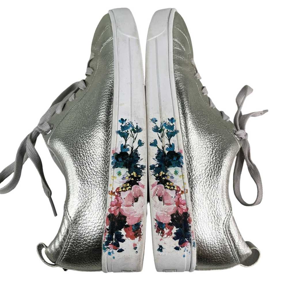 Ted Baker Ted Baker Silver Sneakers Roulym Metall… - image 4