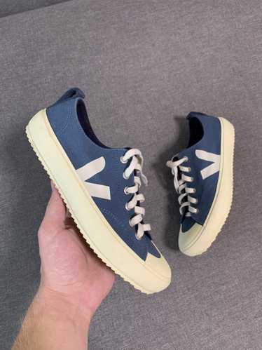 Veja Veja Nova Canvas Low Top Trainer Sneakers Blu