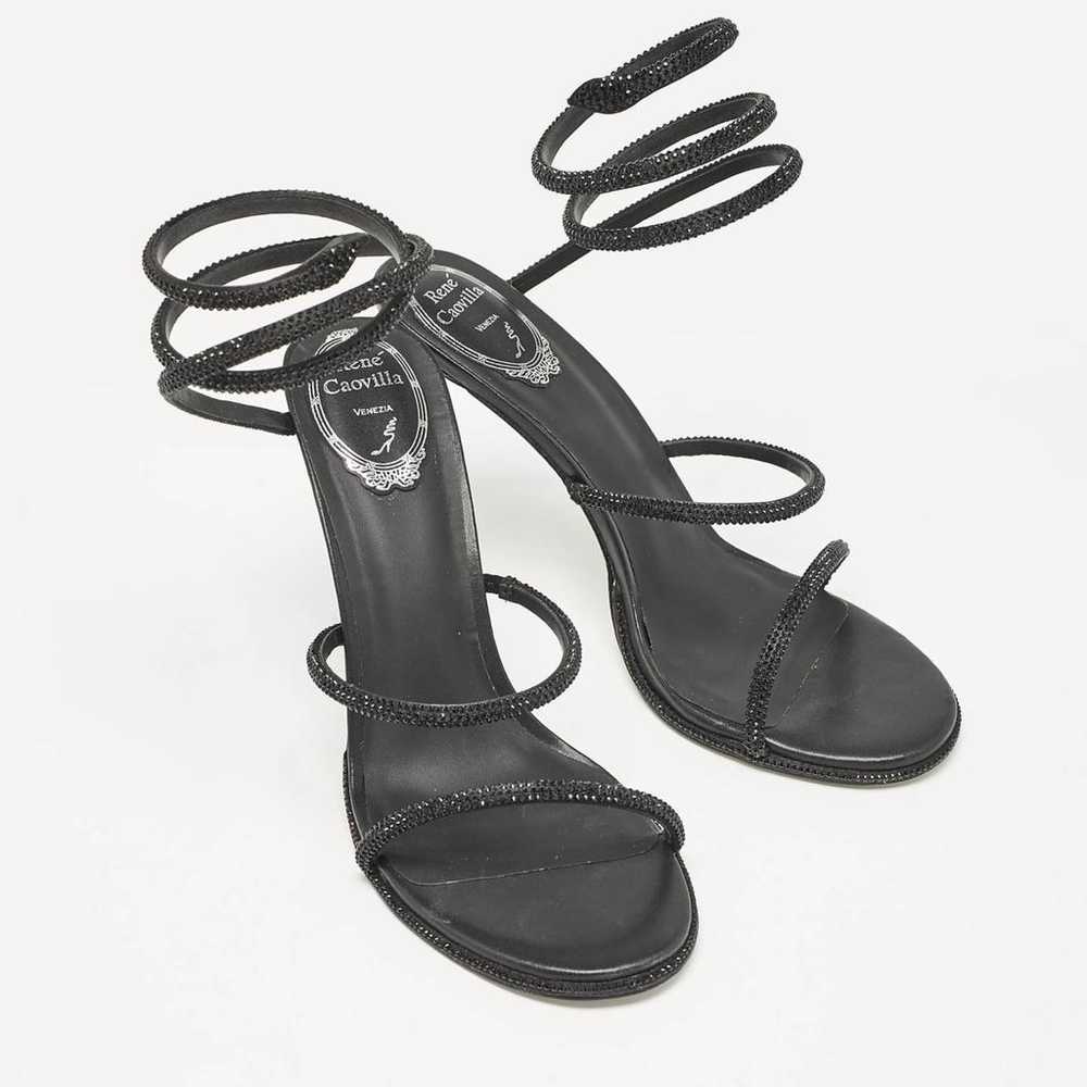 Rene Caovilla Leather sandal - image 3