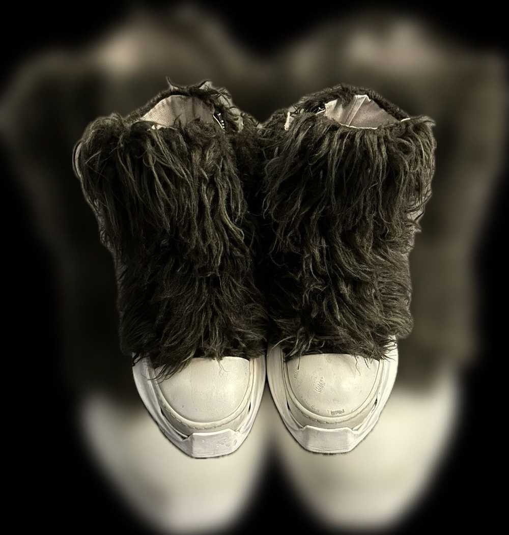 Rick Owens Drkshdw Rick Owens abstract yeti hair - image 2