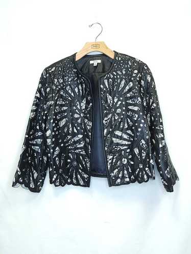 Cache Leather Blazer