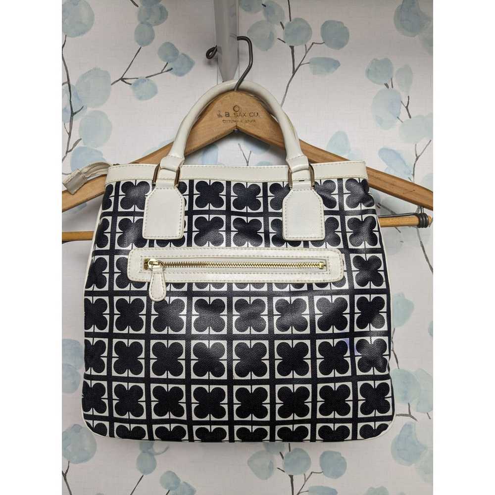 Vintage Y2K Liz Claiborne Handbag Geometric Print… - image 6