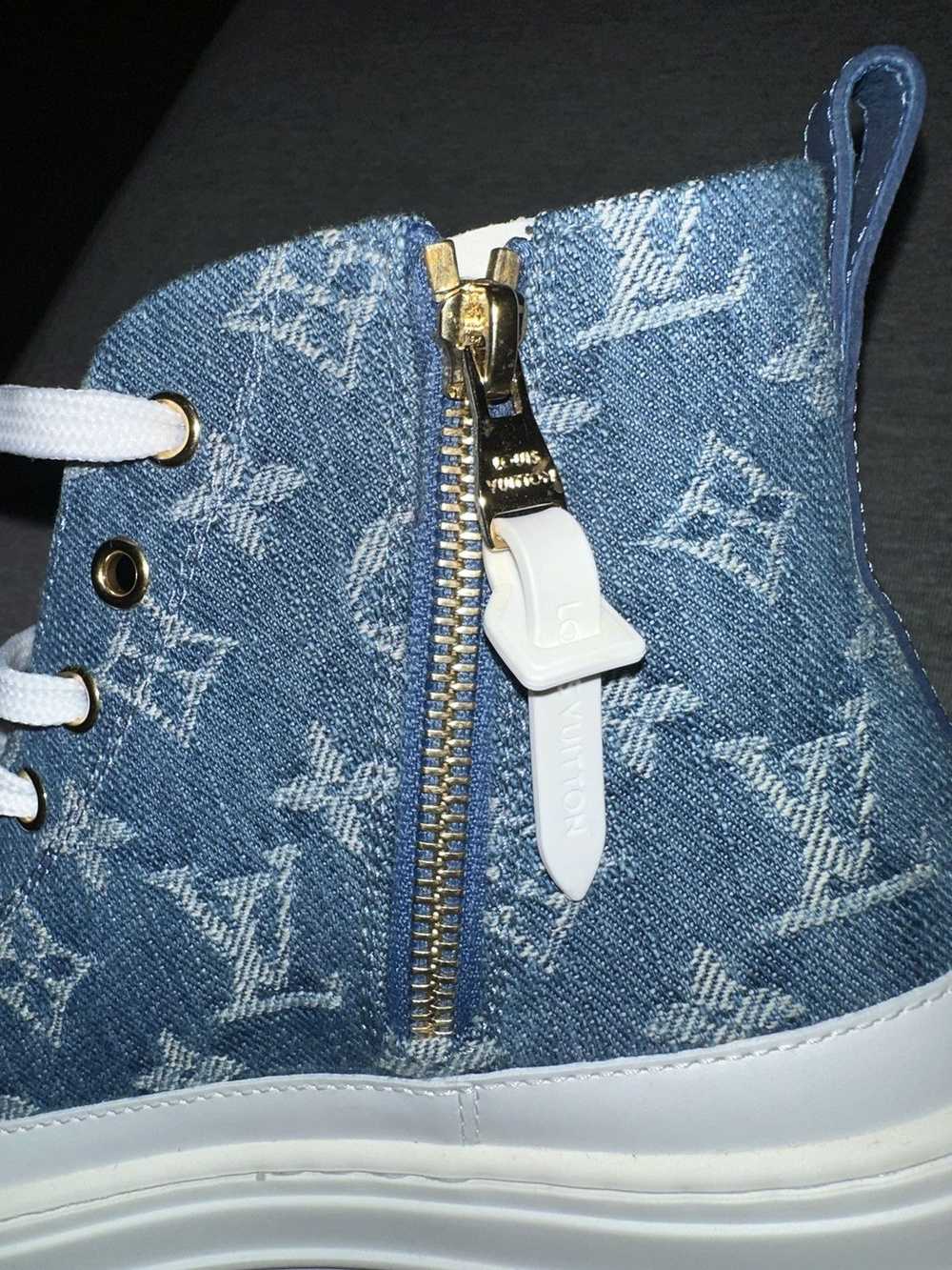 Louis Vuitton louis vuitton hi-top monogram sneak… - image 6