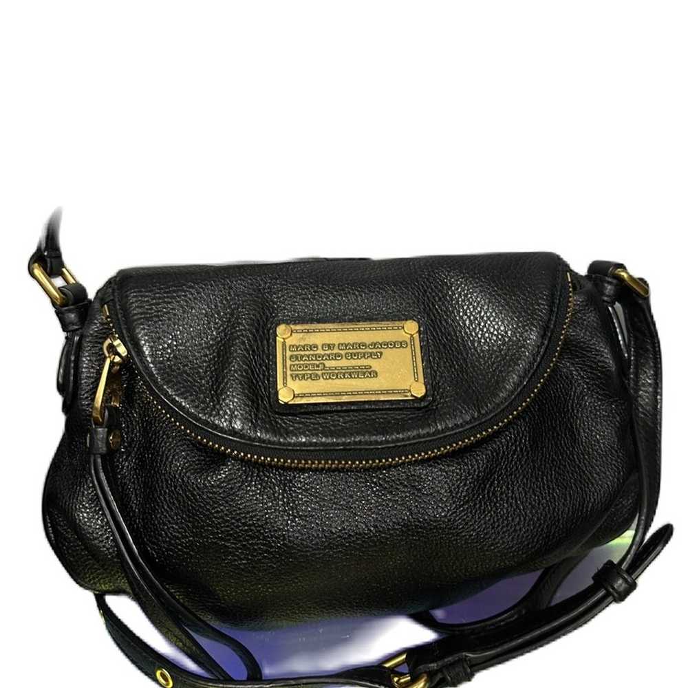 EUC Marc Jacobs Iconic Natasha Style Black Pebble… - image 2