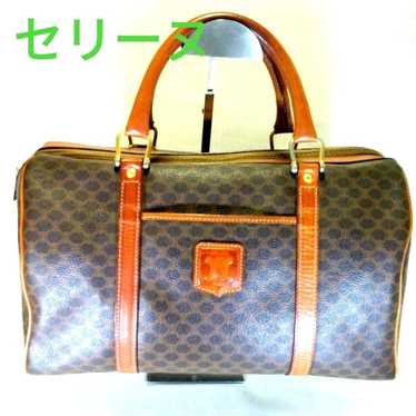 CELINE Celine Handbag Macadam Pattern