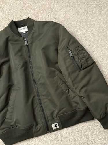 【美品】カーハート cathartt WIP MA-1 サイズ M ボンバー 楽天市場】カーハート Carhartt WIP アクティブボンバー
