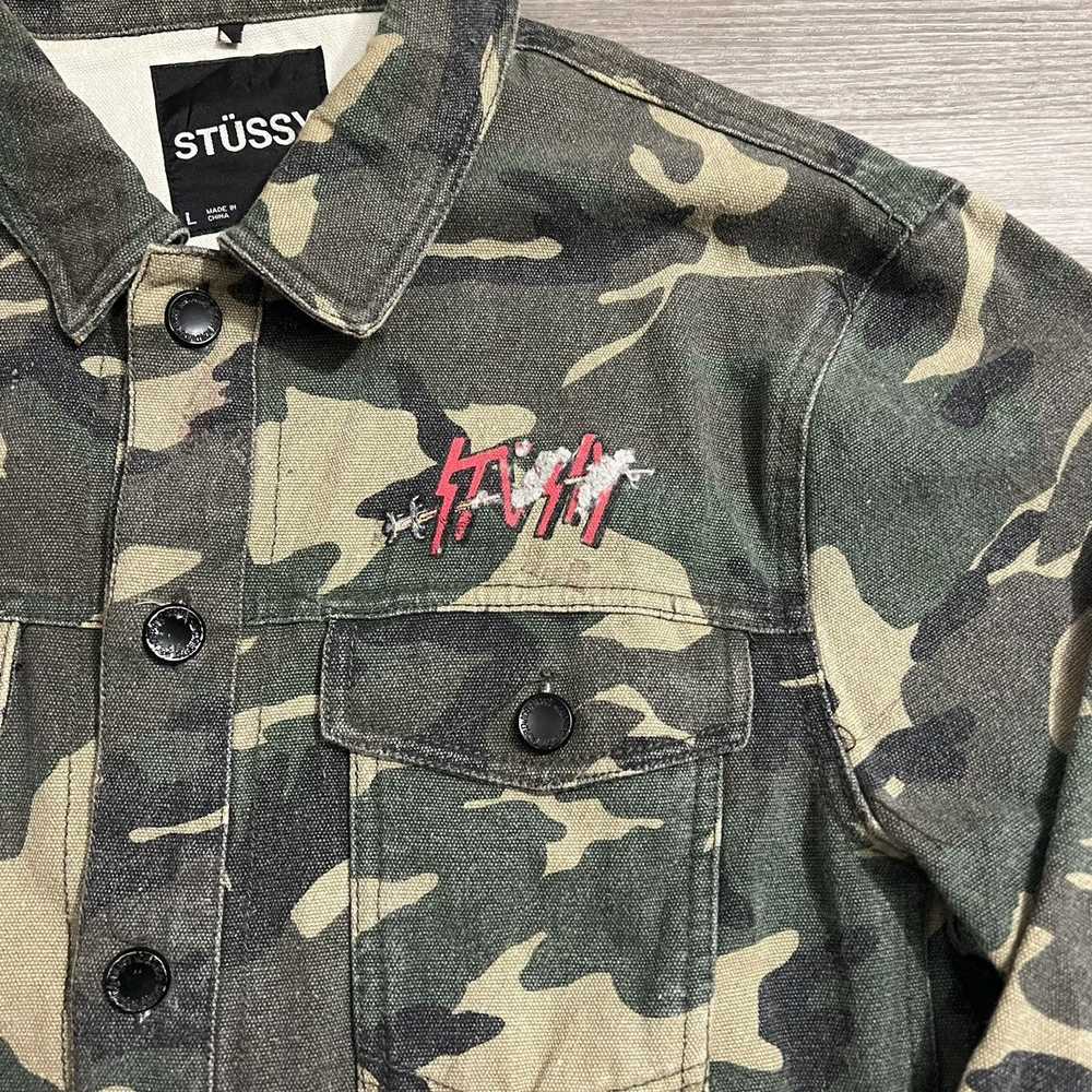 Streetwear × Stussy × Vintage Vintage Stussy Camo… - image 7