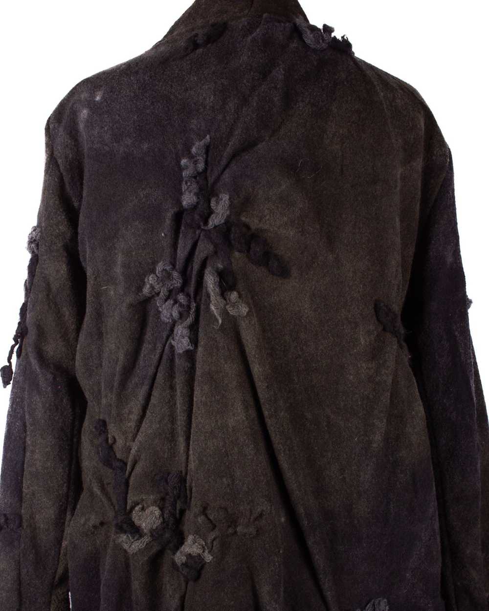 Avant Toi AVANT TOI DARK COLOR HANDMADE WOOL COAT - image 7