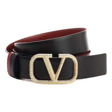 Valentino Garavani VLogo leather belt