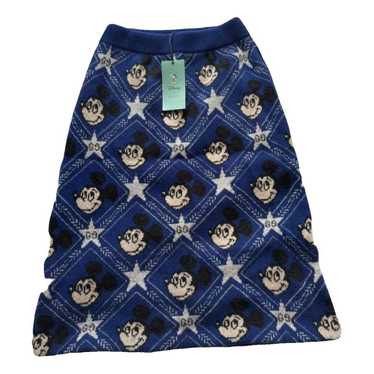 Disney x Gucci Wool mid-length skirt - image 1