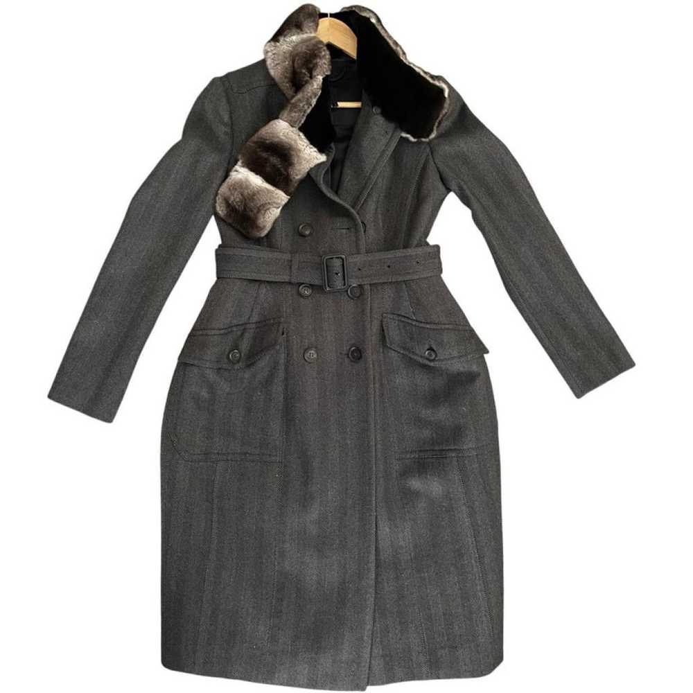 Burberry Mink peacoat - image 3