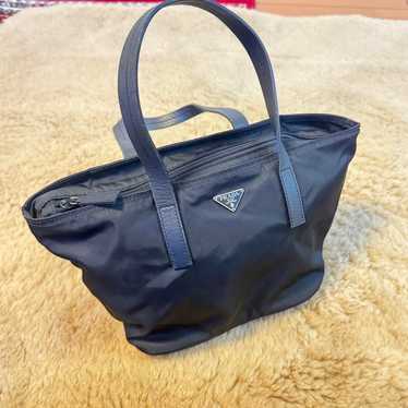 PRADA Nylon Handbag Mini Tote