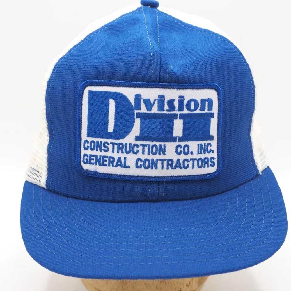 Vintage Division II Vintage Patch Contractors Mes… - image 1