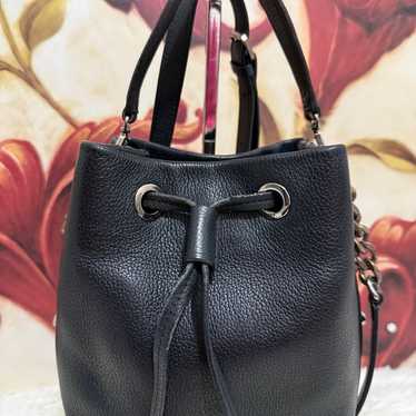 MCM Mini Leather Bucket Crossbody bag