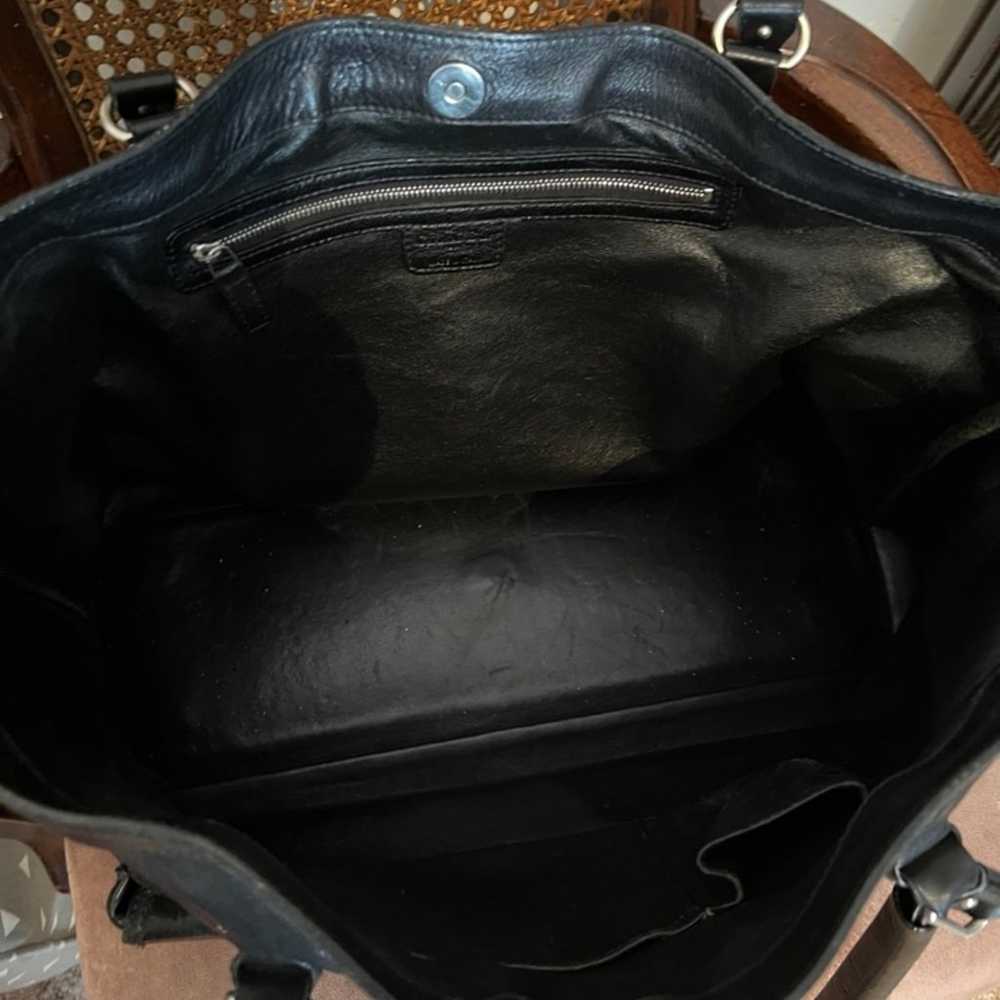 Christian Dior Genuine Leather Large Tote Bag - image 5