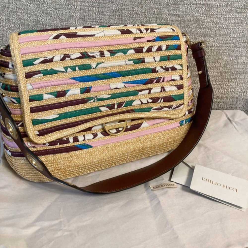 【Excellent condition】✳️Rare✳️ Emilio Pucci basket… - image 6