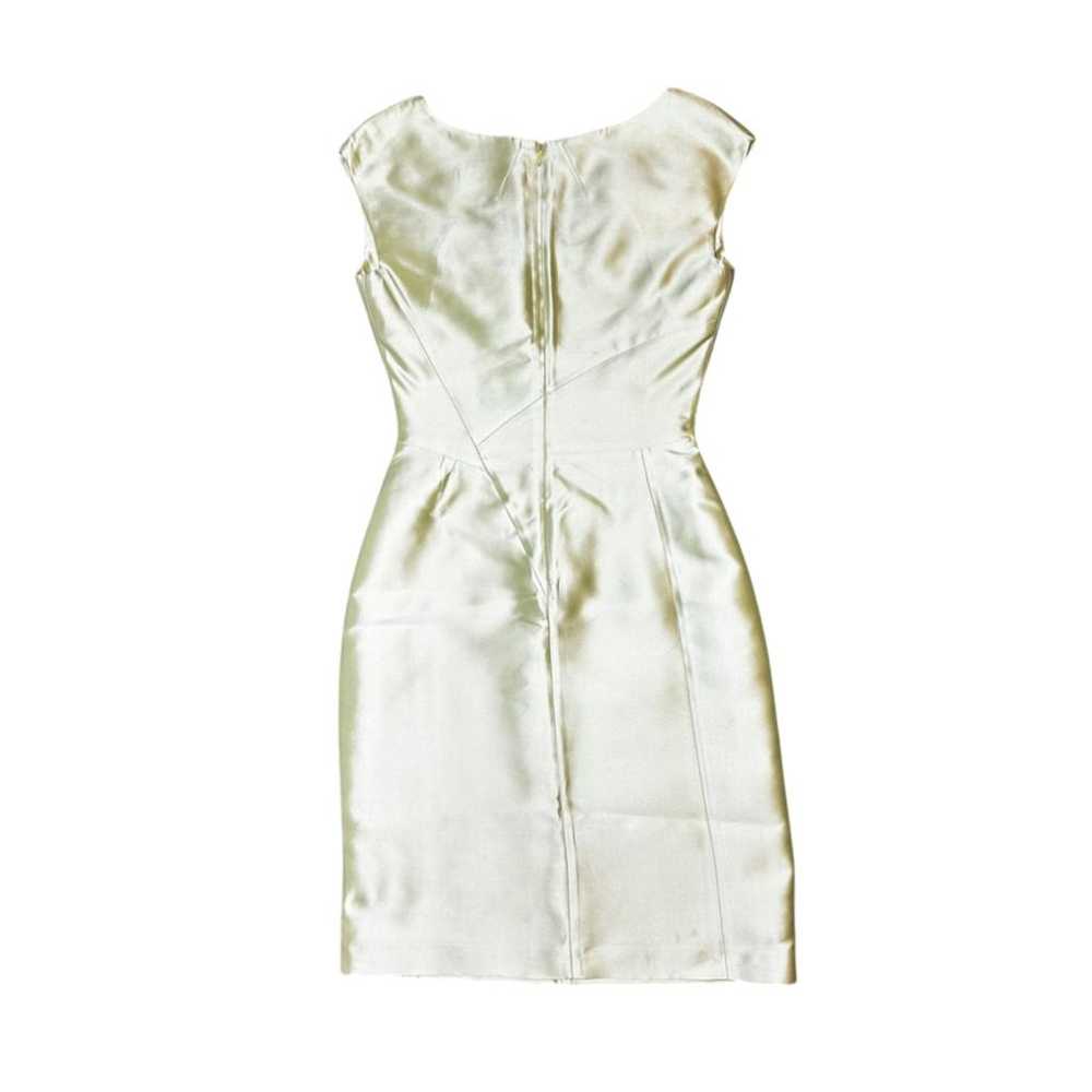 Dior Silk mid-length dress - image 3