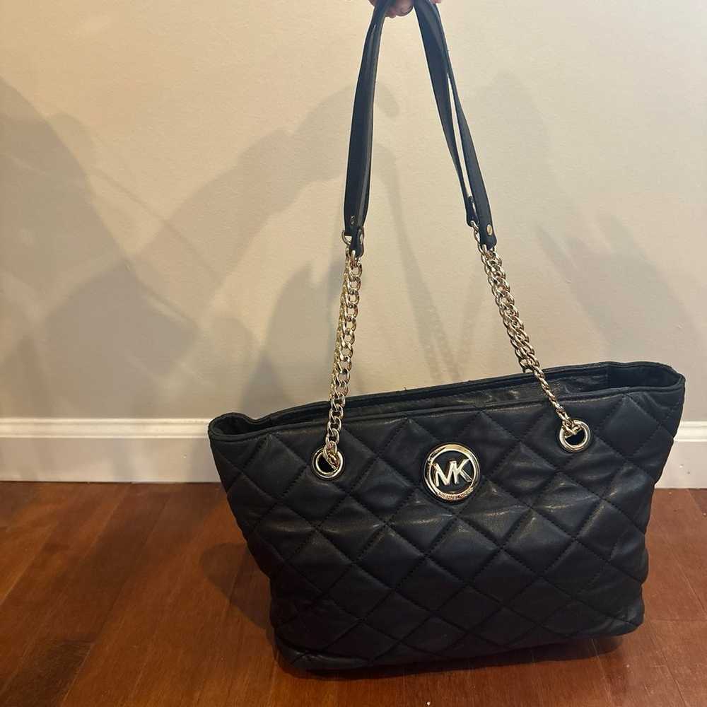 Michael Kors Fulton Quilted Large EW Tote - image 3