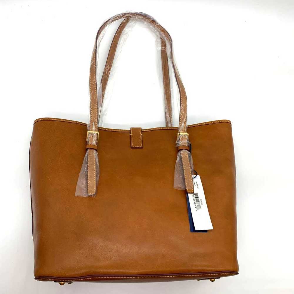 Dooney & Bourke Florentine Leather Dover Tote Bro… - image 2