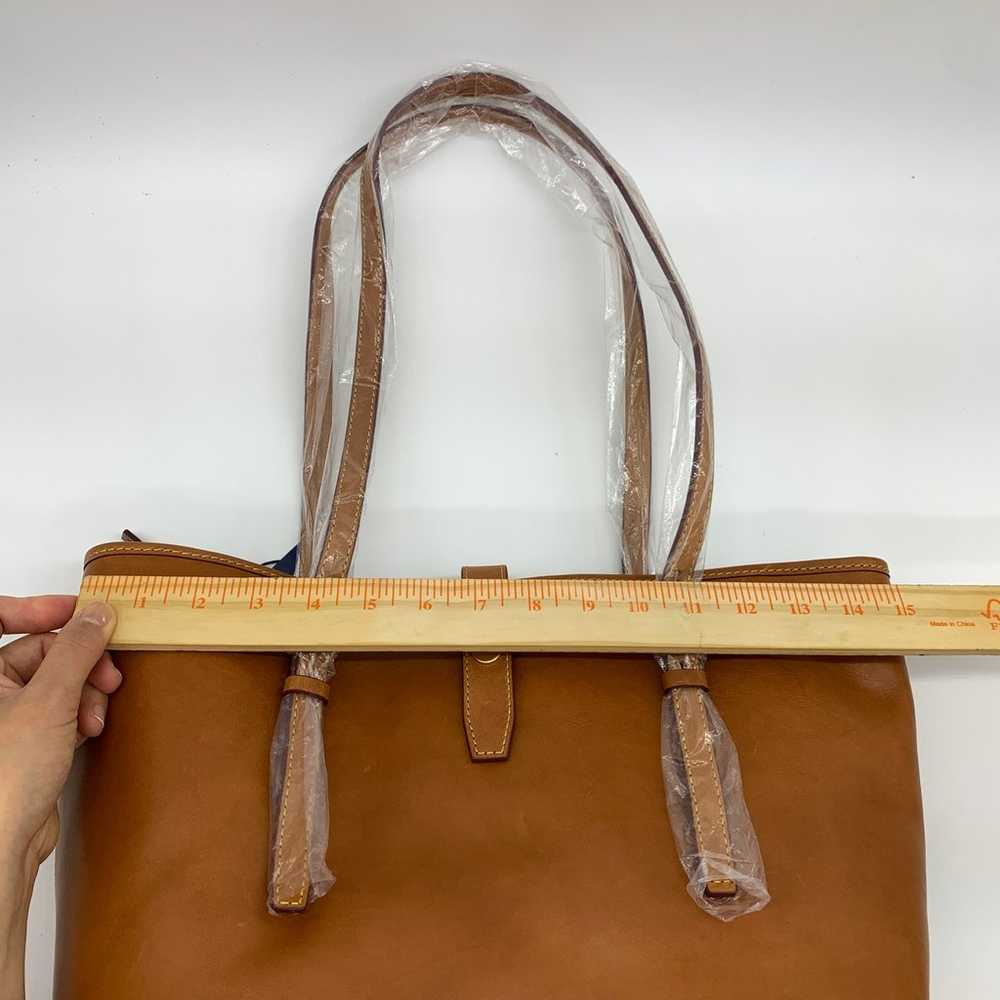 Dooney & Bourke Florentine Leather Dover Tote Bro… - image 5