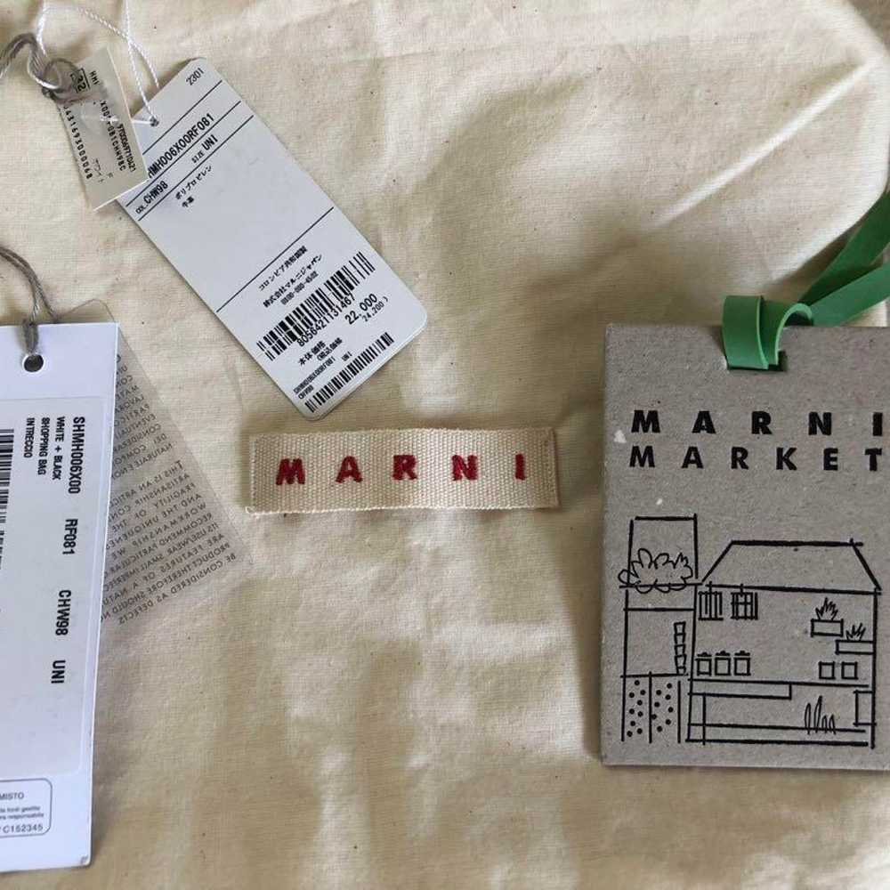 Price not negotiable. MARNI MARKET MINI BASKET BAG - image 6