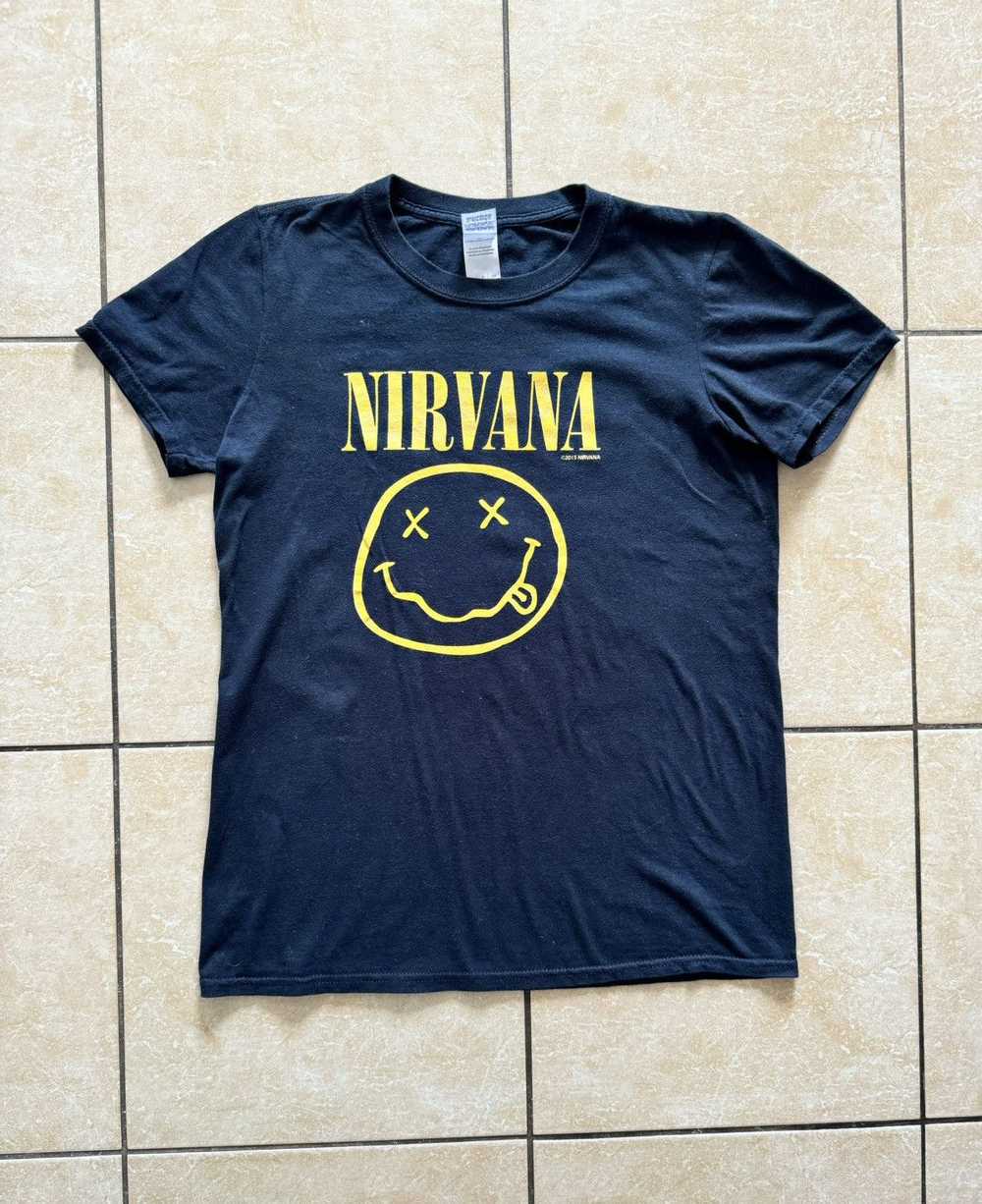 Band Tees × Nirvana × Streetwear Nirvana t-shirt - image 1