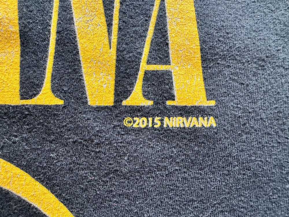 Band Tees × Nirvana × Streetwear Nirvana t-shirt - image 7