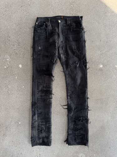 Undercover AW2005 'Arts & Crafts' 85 Black Denim