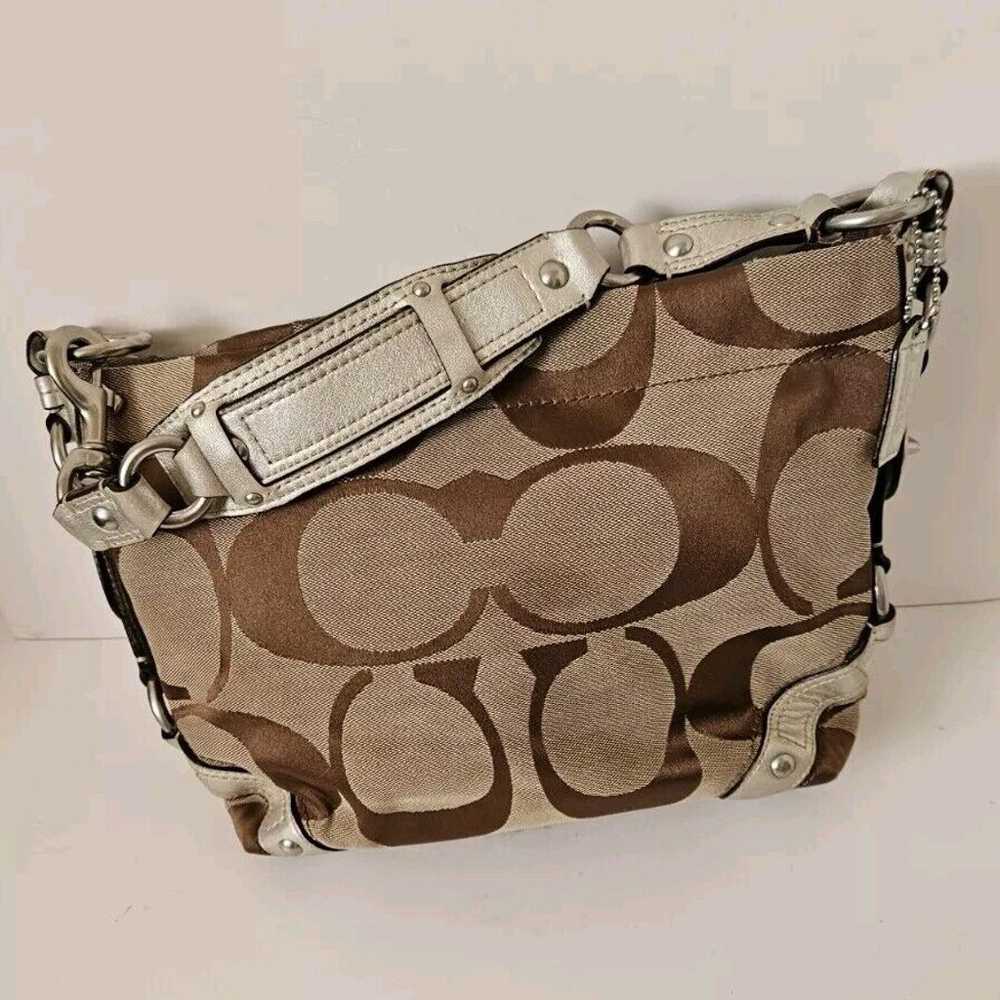 Coach 10619 Signature Carly Hobo Shoulder Bag - image 1