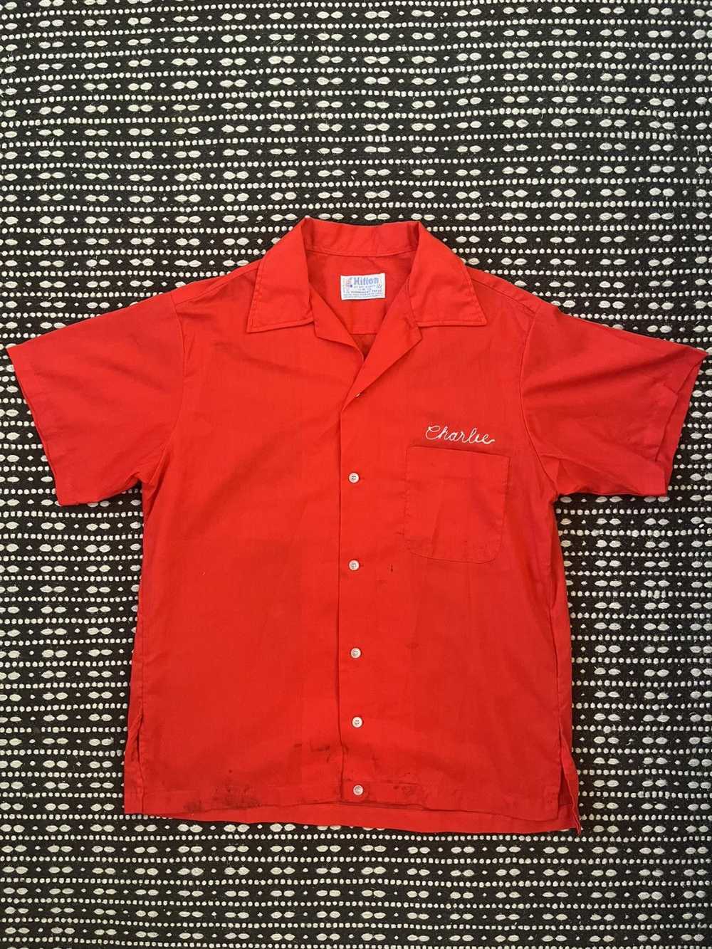 Vintage 1960s Bowling Shirt - image 1