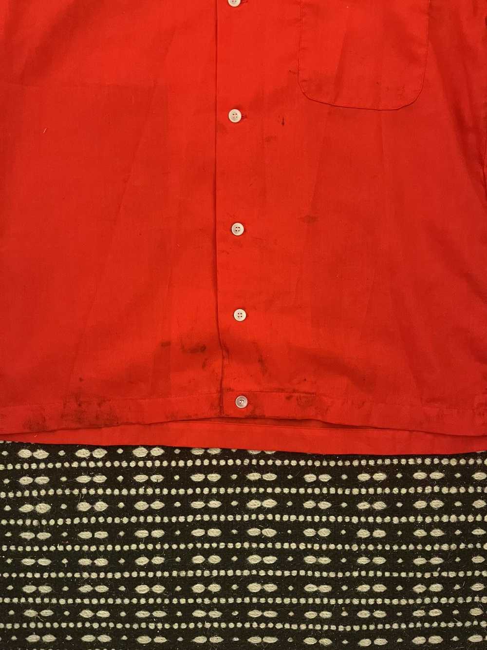 Vintage 1960s Bowling Shirt - image 4