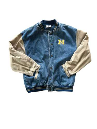 American College × Vintage Michigan State Denim Ja