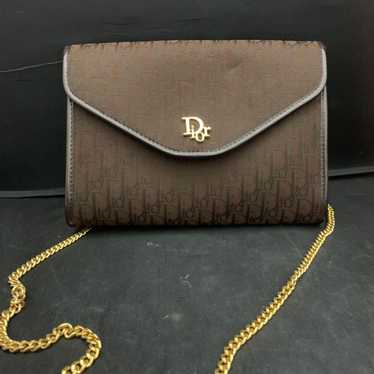 Christian Dior shoulder bag Trotter Brown Junk. - image 1