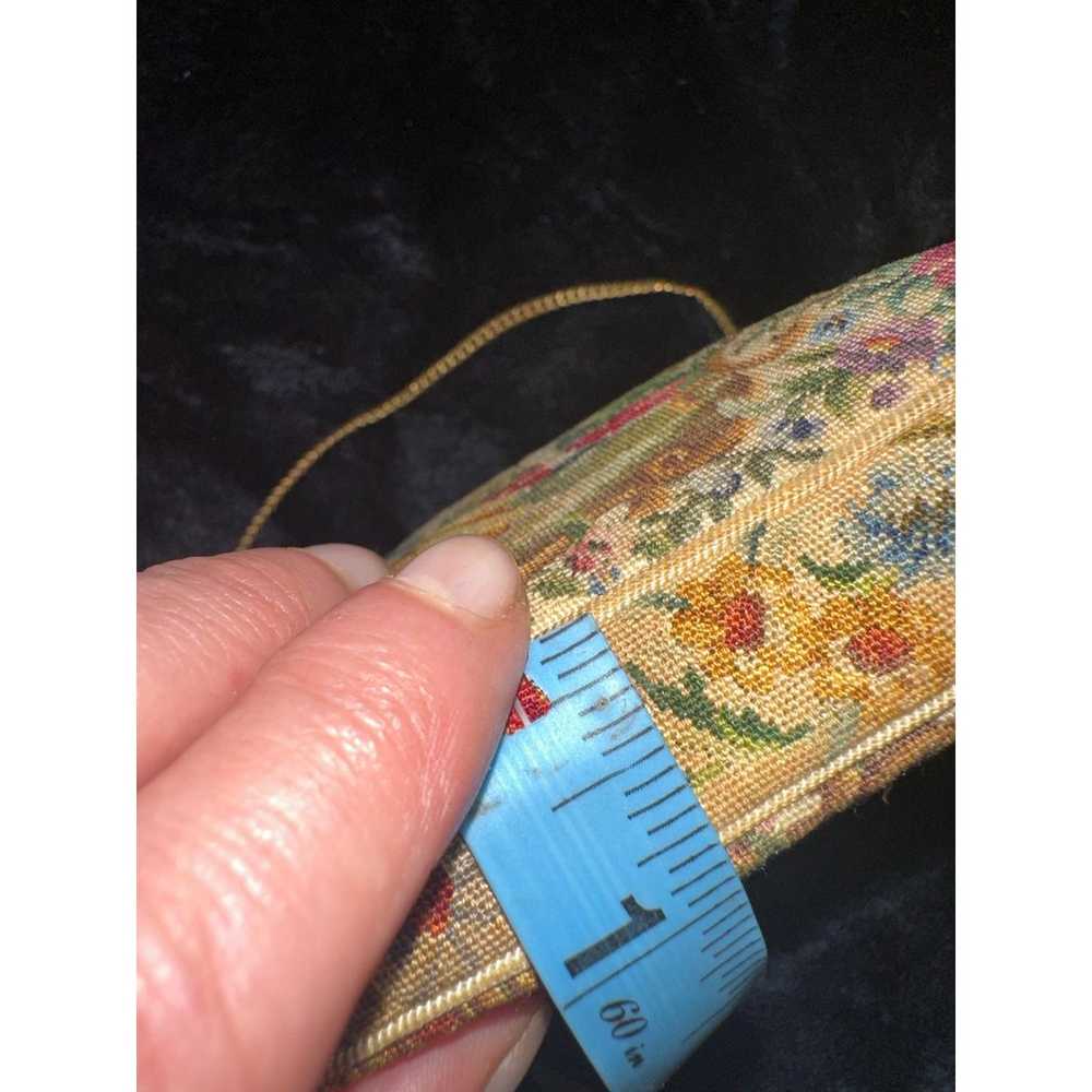 1940's WALBORG PETITPOINT BAG W/ UNIQUE MOTHER OF… - image 8