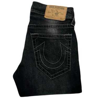 True Religion True Religion Moto Style Black Wash… - image 1