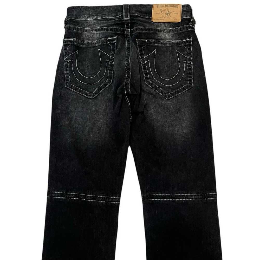 True Religion True Religion Moto Style Black Wash… - image 4