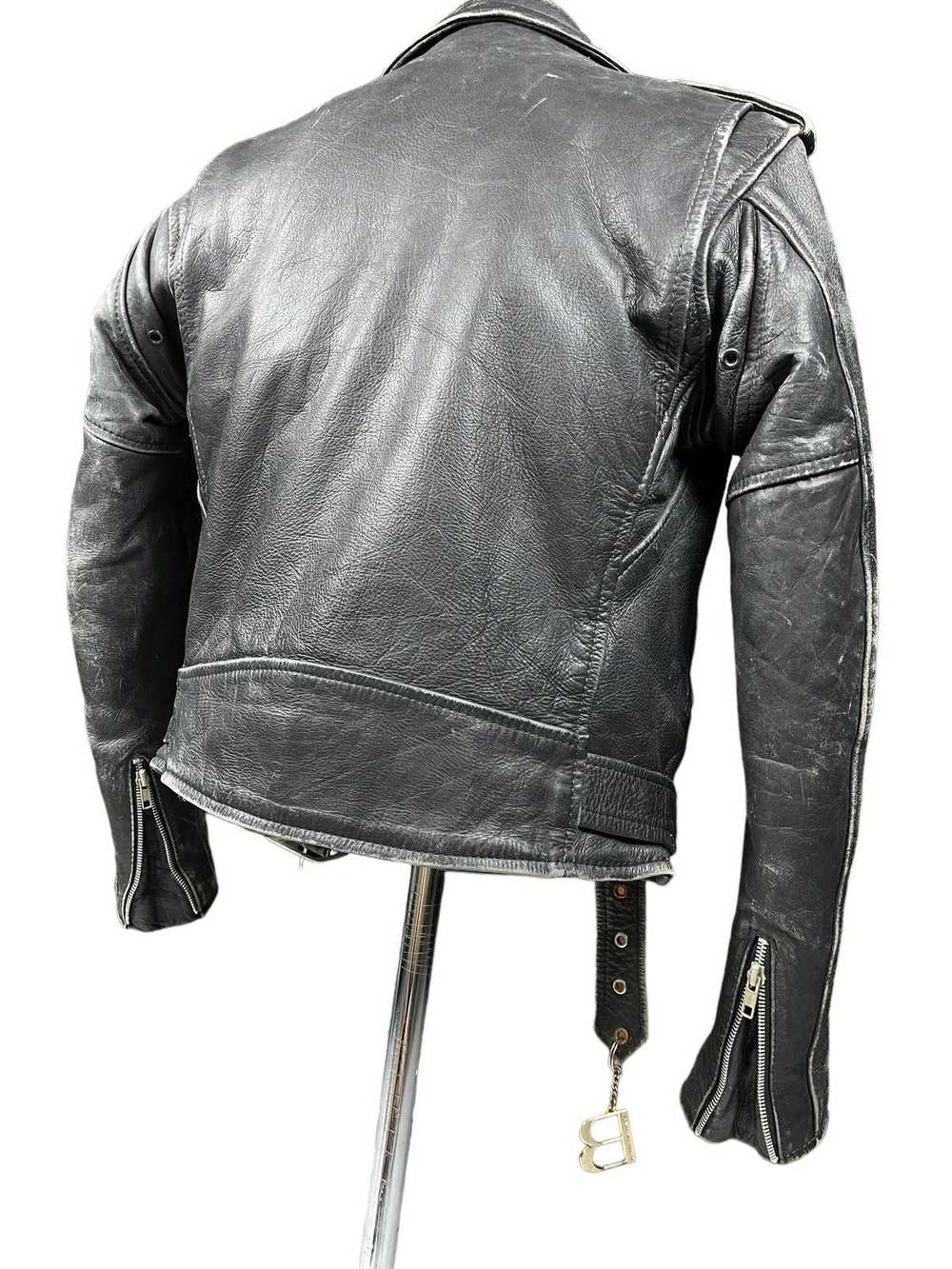 Avant Garde × Leather Jacket × Vintage Vintage Pu… - image 10