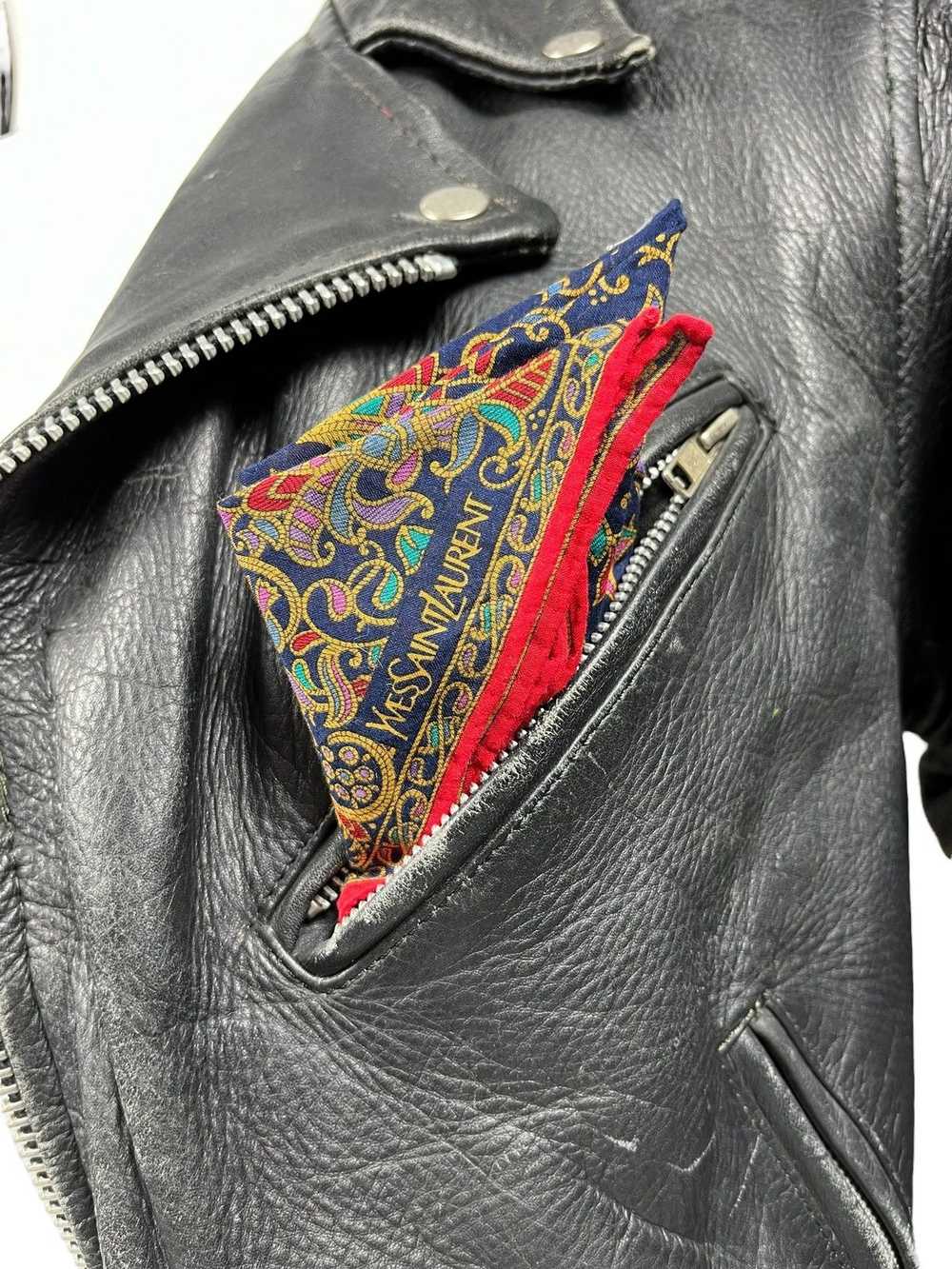 Avant Garde × Leather Jacket × Vintage Vintage Pu… - image 3